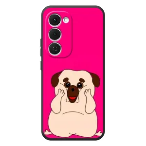 Чехол (ТПУ) Милые собачки для Tecno Spark 40 Pro Plus (Веселый Мопсик)