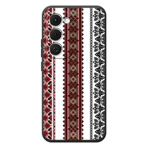 Силиконовый Чехол на Tecno Spark 40 Pro Plus с картинкой Вышиванки (Вышиваночки)