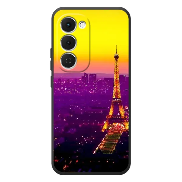Чехол с рисунком «Яркая башня» для TECNO Spark 40 Pro Plus