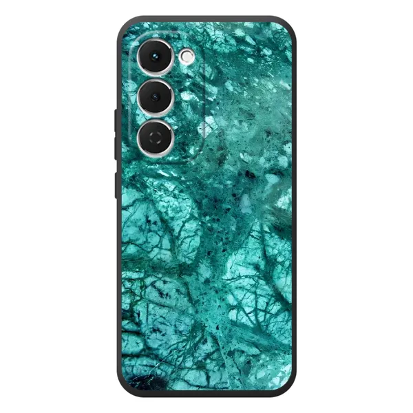 Чехол с рисунком «Зеленый мрамор» для TECNO Spark 40 Pro Plus