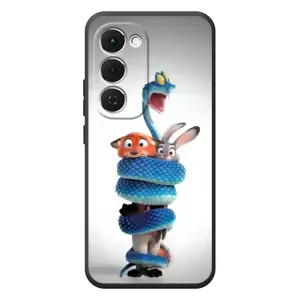 Силіконовий чохол з принтом Зоотрополіс для Tecno Spark 40 Pro Plus (Змія Зоо)