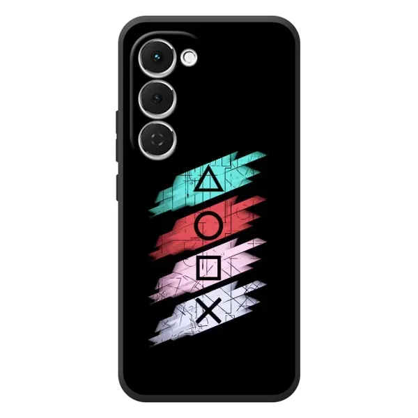 Чехол с рисунком «Значки Sony» для TECNO Spark 40 Pro Plus Чехол с рисунком «Значки Sony» для TECNO Spark 40 Pro Plus
