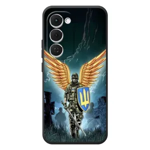 Патриотический Чехол для Tecno Spark 40 Pro Plus (ЗСУ з крильями)