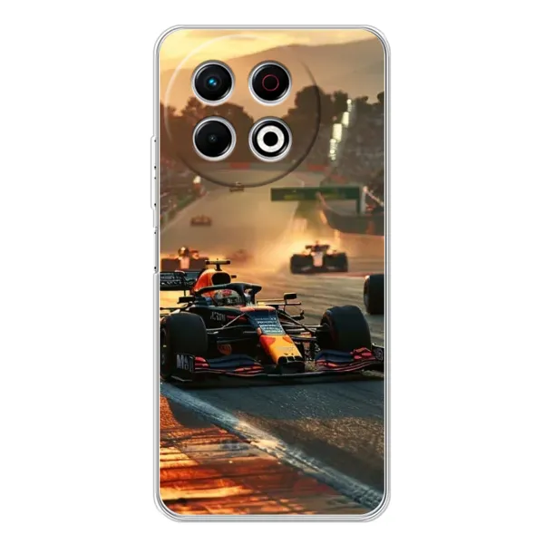 Чехол с рисунком «Чемпионат ф1» для TECNO Spark 40 Pro Чехол с рисунком «Чемпионат ф1» для TECNO Spark 40 Pro