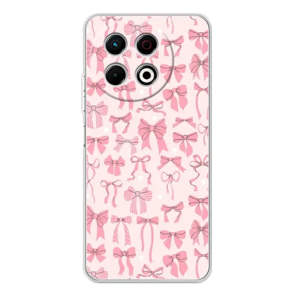 Чехол с рисунком «Фон бантики» для TECNO Spark 40 Pro Чехол с рисунком «Фон бантики» для TECNO Spark 40 Pro