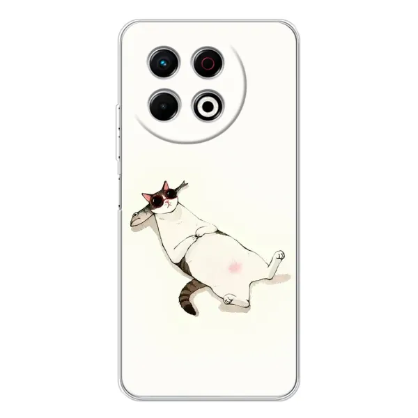 Чехол с рисунком «Отдых» для TECNO Spark 40 Pro Чехол с рисунком «Отдых» для TECNO Spark 40 Pro