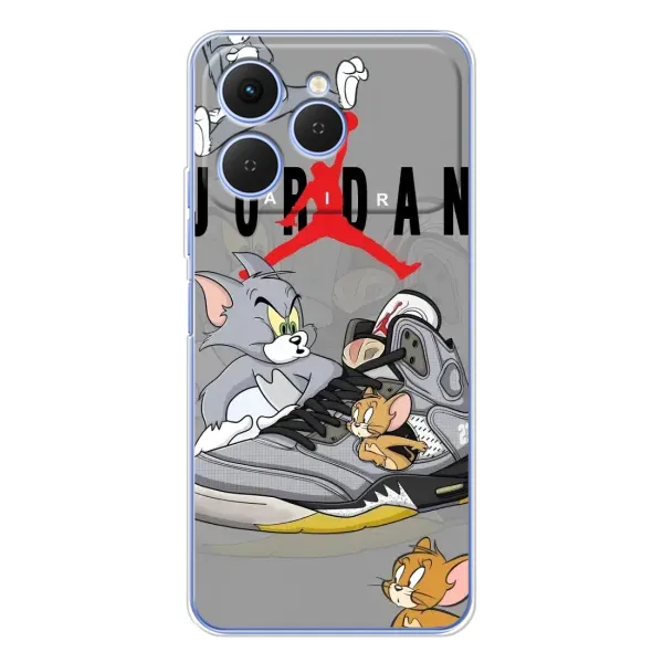 Чехол с рисунком «Air Jordan» для TECNO Spark 40 Чехол с рисунком «Air Jordan» для TECNO Spark 40