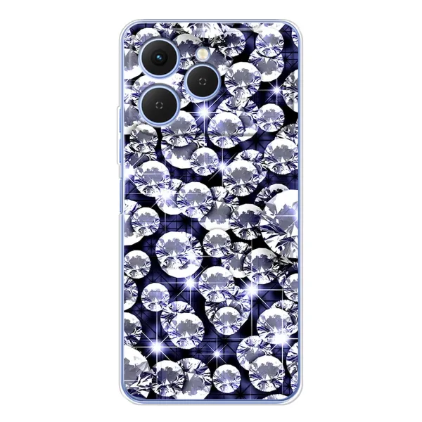 Чехол с рисунком «Бриллианты» для TECNO Spark 40 Чехол с рисунком «Бриллианты» для TECNO Spark 40