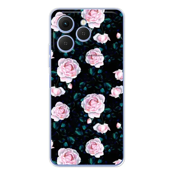 Чехол с рисунком «Чайные розы» для TECNO Spark 40 Чехол с рисунком «Чайные розы» для TECNO Spark 40