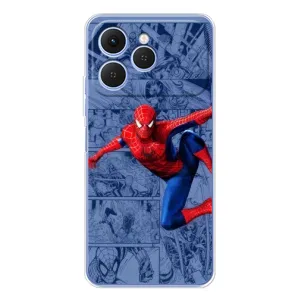 Силиконовый Чехол для Tecno Spark 40 (Человек Паук)