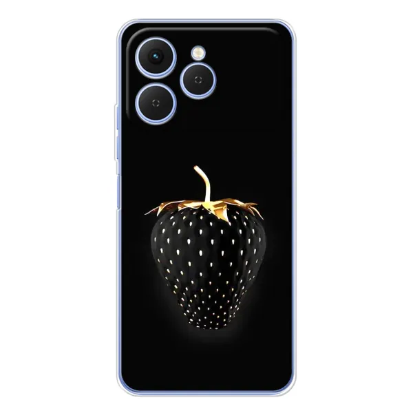 Чехол с рисунком «Чёрная клубника» для TECNO Spark 40 Чехол с рисунком «Чёрная клубника» для TECNO Spark 40