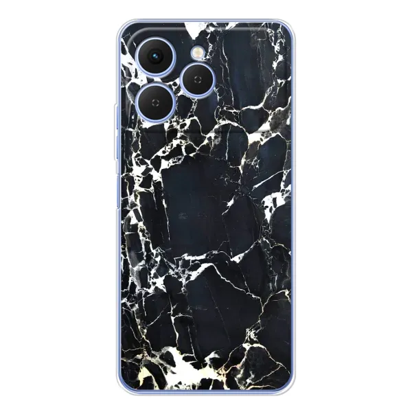Чехол с рисунком «Чёрный мрамор» для TECNO Spark 40 Чехол с рисунком «Чёрный мрамор» для TECNO Spark 40