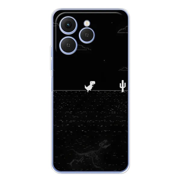 Чохол з малюнком «Динозаврик» для TECNO Spark 40