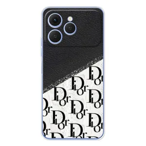 Чехол (Dior, Prada, YSL, Chanel) для Tecno Spark 40 (Диор)