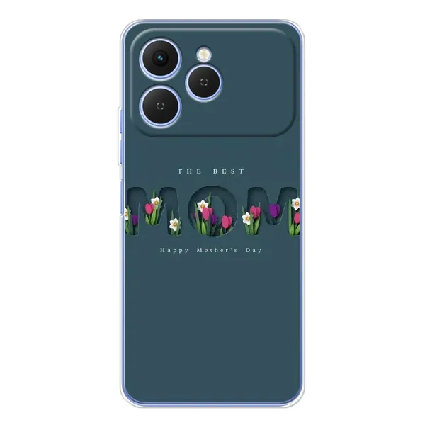 Чехол с рисунком «Ко дню мамы» для TECNO Spark 40 Чехол с рисунком «Ко дню мамы» для TECNO Spark 40