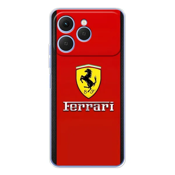 Чехол с рисунком «Ferrari Logo» для TECNO Spark 40 Чехол с рисунком «Ferrari Logo» для TECNO Spark 40