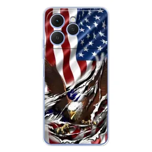 Чохол Прапор USA для Tecno Spark 40 (Прапор USA)