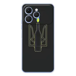 Чехол с картинкой (Патриотический ГЕРБ) на Tecno Spark 40 (Герб - Молотова)