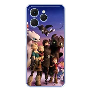 Чехол дракон Беззубик для Tecno Spark 40 (Герои дракона)