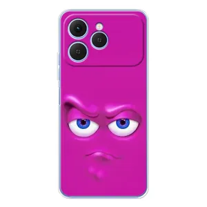 Чохли (ТПУ) (смішні стікери) для Tecno Spark 40