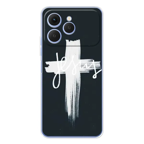 Чехол с рисунком «Jesus» для TECNO Spark 40 Чехол с рисунком «Jesus» для TECNO Spark 40