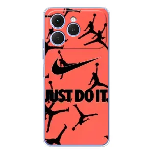 Силіконовый Чохол Nike Air Jordan на Спарк 40 (Just Do It)