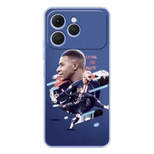Чехол (TPU) с Футболистом на Tecno Spark 40 (Килиан)