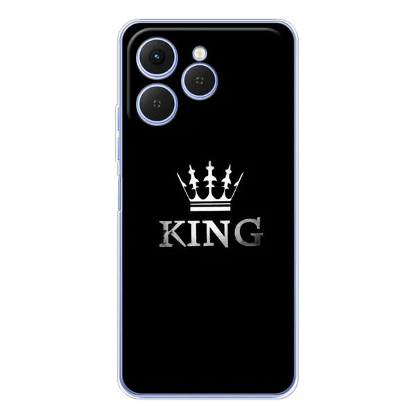 Чехол с рисунком «KING» для TECNO Spark 40 Чехол с рисунком «KING» для TECNO Spark 40