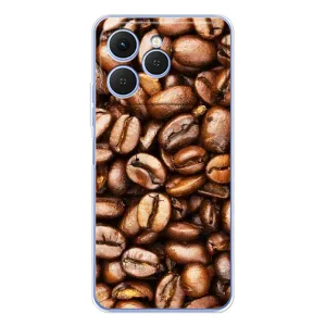 Чехол с изображением  вкусной еды для Tecno Spark 40 (Кофе)