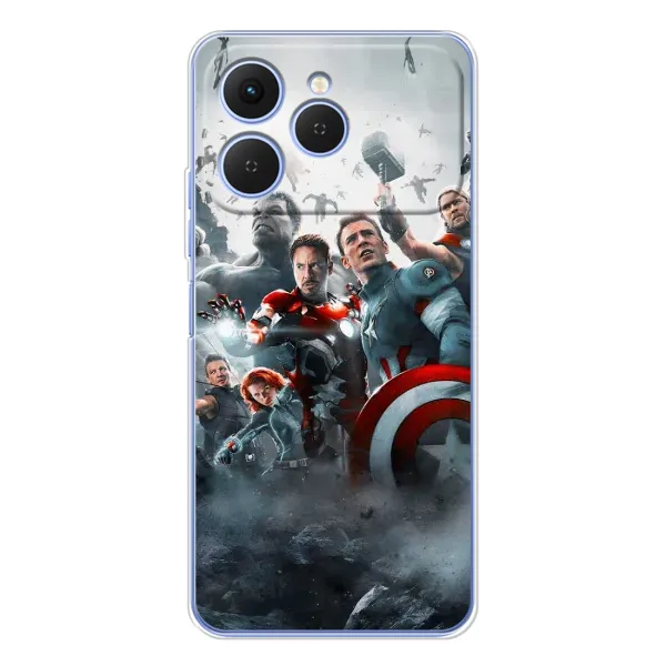 Чохол з малюнком «Команда марвел» для TECNO Spark 40