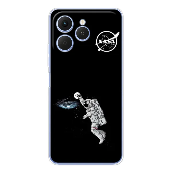 Чехол с рисунком «Космонавт баскетболист» для TECNO Spark 40 Чехол с рисунком «Космонавт баскетболист» для TECNO Spark 40