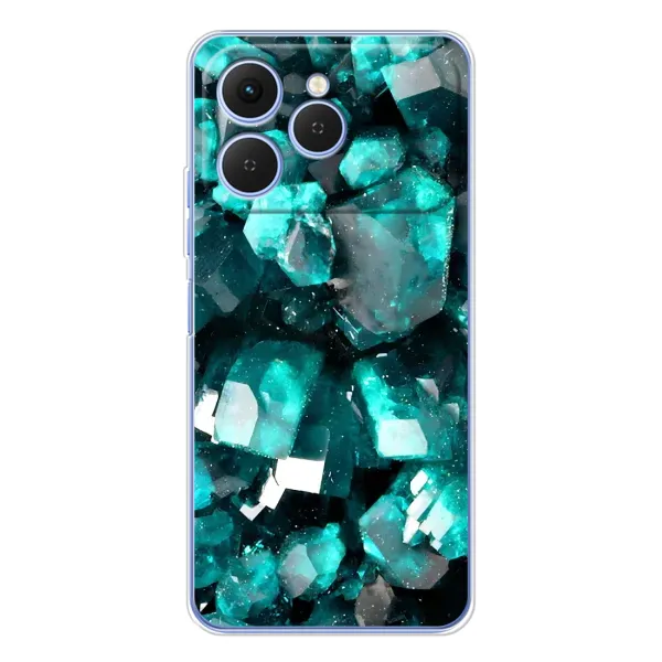 Чехол с рисунком «Кристалы» для TECNO Spark 40 Чехол с рисунком «Кристалы» для TECNO Spark 40
