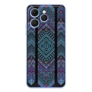 Силиконовый Чехол на Tecno Spark 40 (Крутой орнамент)