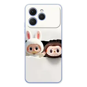 Чохол з принтом Лабубу для Tecno Spark 40 (Фігурки Labubu)
