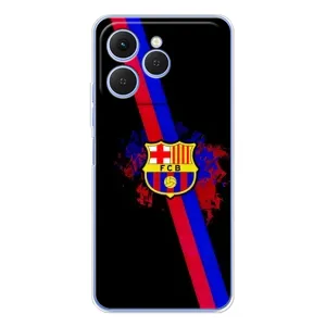 Чохол для Tecno Spark 40 (Барселона) (Лого Барси)