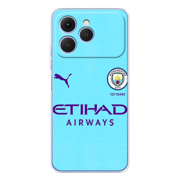 Чехол с рисунком «Man City» для TECNO Spark 40 Чехол с рисунком «Man City» для TECNO Spark 40
