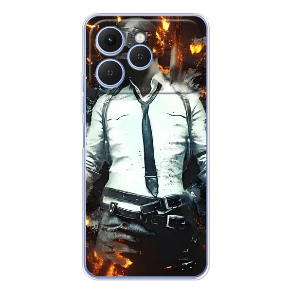 Чехол с рисунком «Man Пубг» для TECNO Spark 40 Чехол с рисунком «Man Пубг» для TECNO Spark 40