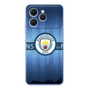 Силиконовые Чехлы принт Футбол на Tecno Spark 40 (ManCity)