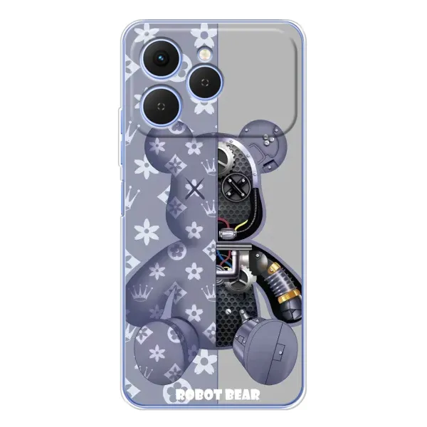 Чехол с рисунком «Медведь Louis Vuitton» для TECNO Spark 40