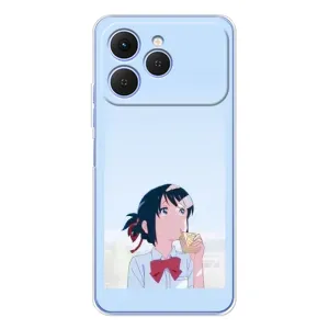 Чехол с персонажами АНИМЕ на Tecno Spark 40 (Мицуха)