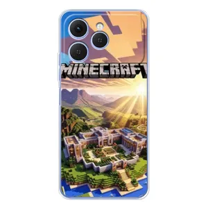 Чехол майнкрафт для Tecno Spark 40 (MINECRAFT)