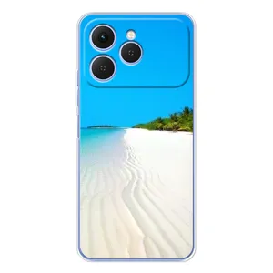 Летний Чехол на Tecno Spark 40 (Море песок)