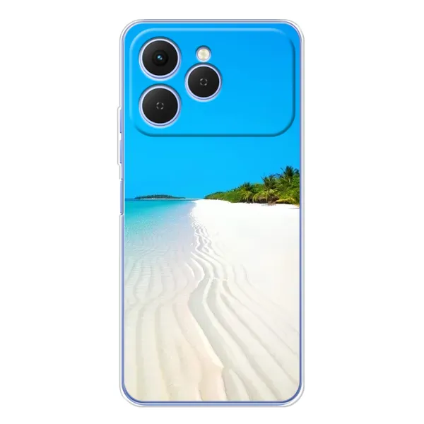 Чехол с рисунком «Море песок» для TECNO Spark 40 Чехол с рисунком «Море песок» для TECNO Spark 40