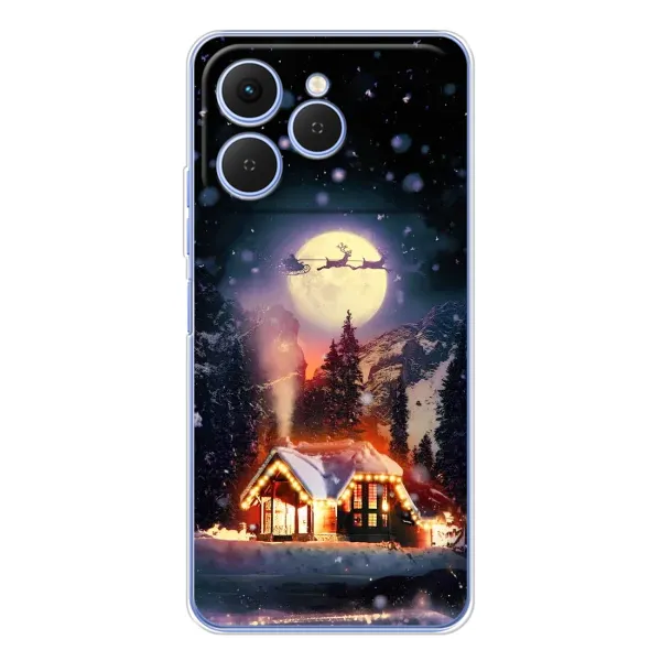 Чехол с рисунком «Настроение зимнее» для TECNO Spark 40 Чехол с рисунком «Настроение зимнее» для TECNO Spark 40
