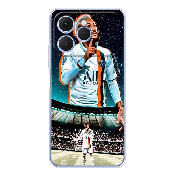 Чехол с рисунком «Неймар ПСЖ» для TECNO Spark 40 Чехол с рисунком «Неймар ПСЖ» для TECNO Spark 40