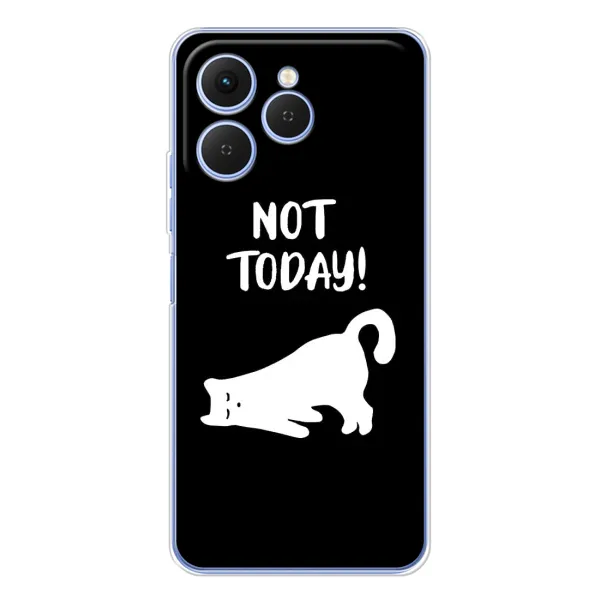 Чехол с рисунком «Not Today» для TECNO Spark 40 Чехол с рисунком «Not Today» для TECNO Spark 40