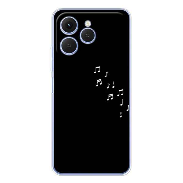 Чехол с рисунком «Ноты» для TECNO Spark 40 Чехол с рисунком «Ноты» для TECNO Spark 40