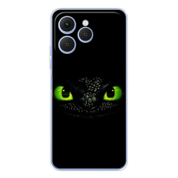 Чехол с рисунком «Глаза Беззубика» для TECNO Spark 40 Чехол с рисунком «Глаза Беззубика» для TECNO Spark 40