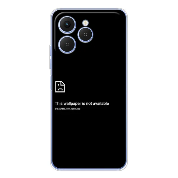 Чохол з малюнком «Помилка» для TECNO Spark 40