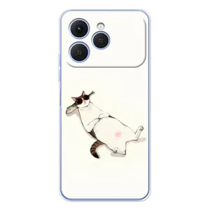 Чехол на тематику: Коты для TECNO Spark 40 (Отдых)